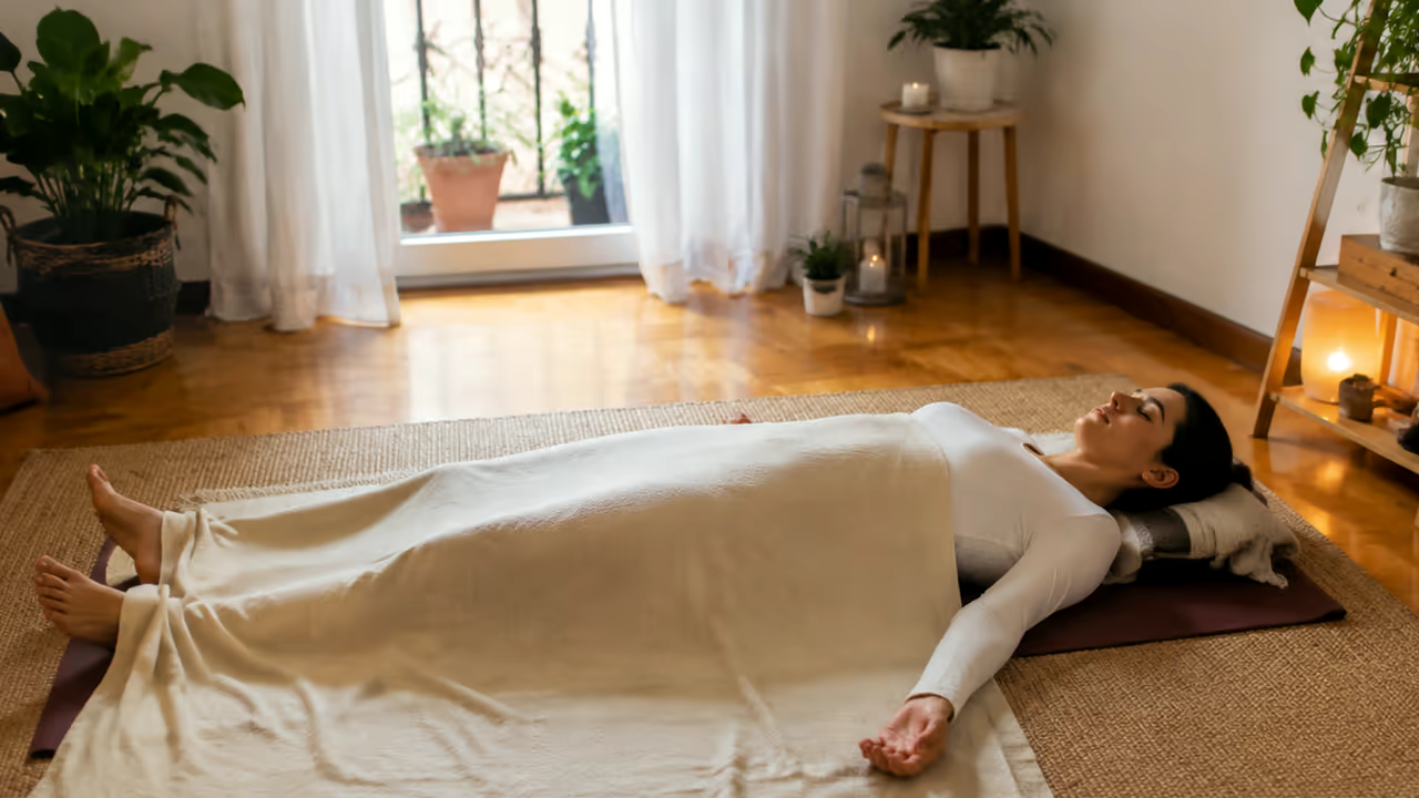 Secuencia y apoyos para posturas de yoga en AR