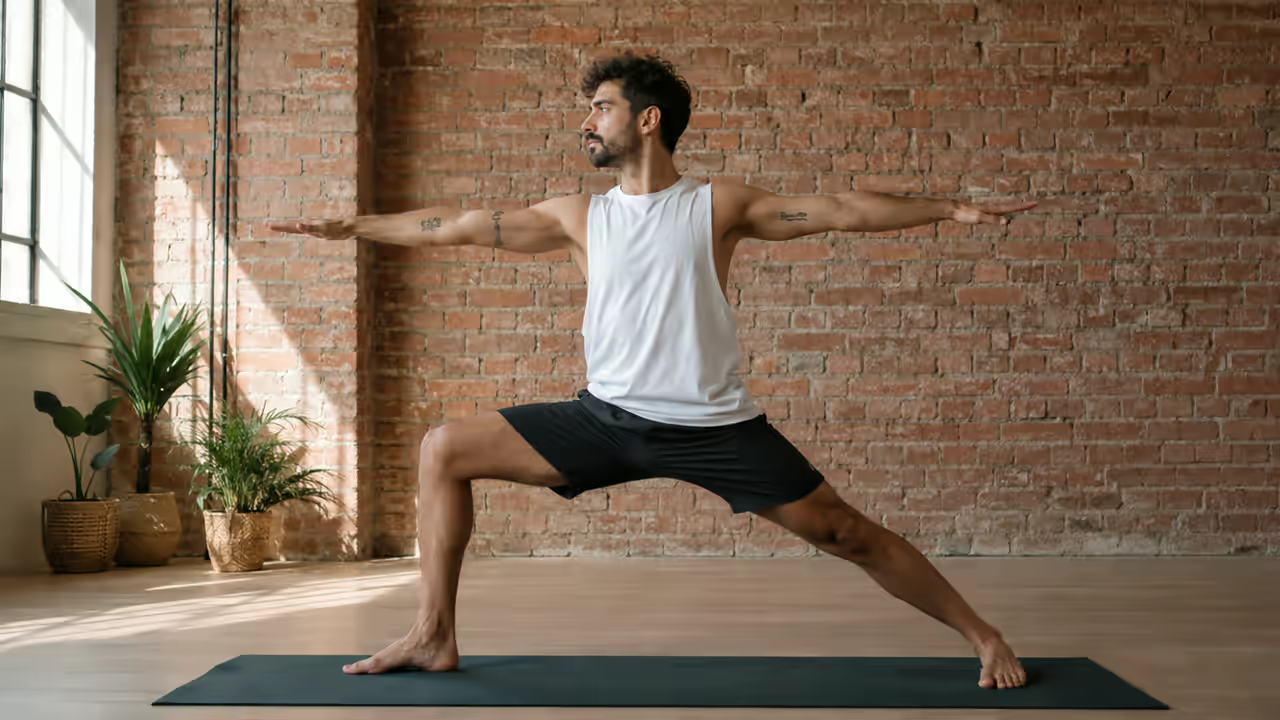 Preparación práctica para yoga en AR