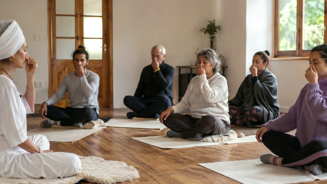 Secuencia y apoyos para yoga hatha en CL