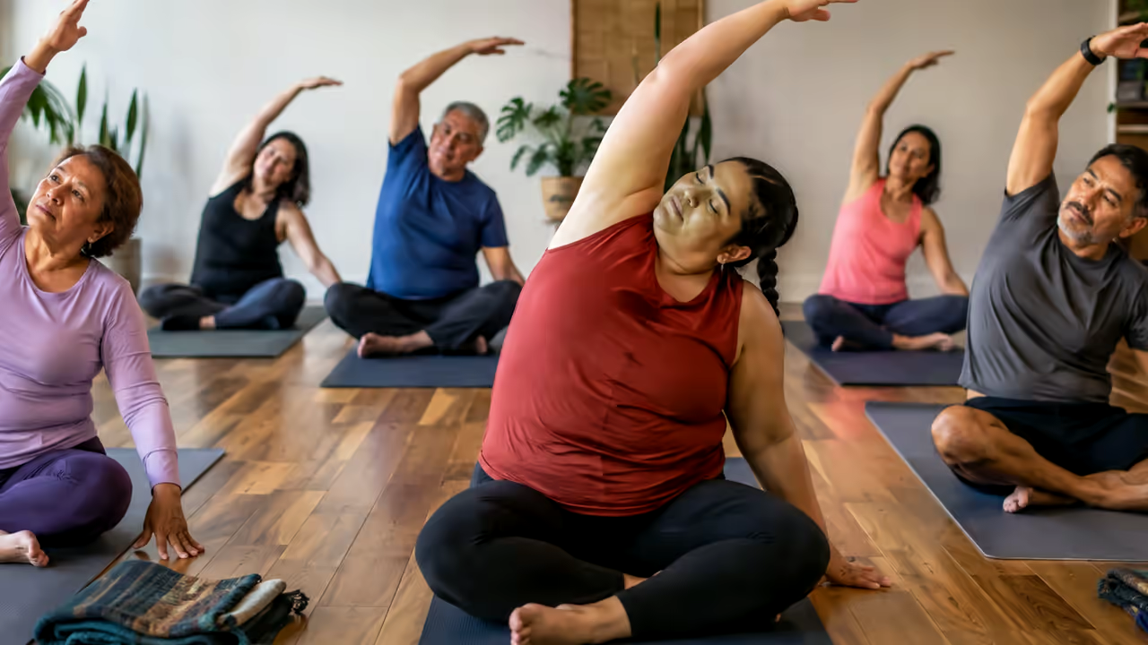 Secuencia y apoyos para yoga kundalini en CL