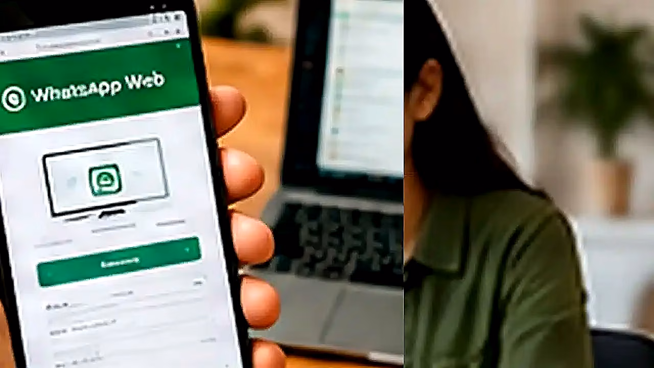 Uso de WhatsApp Web en escritorio y teléfono en Chile