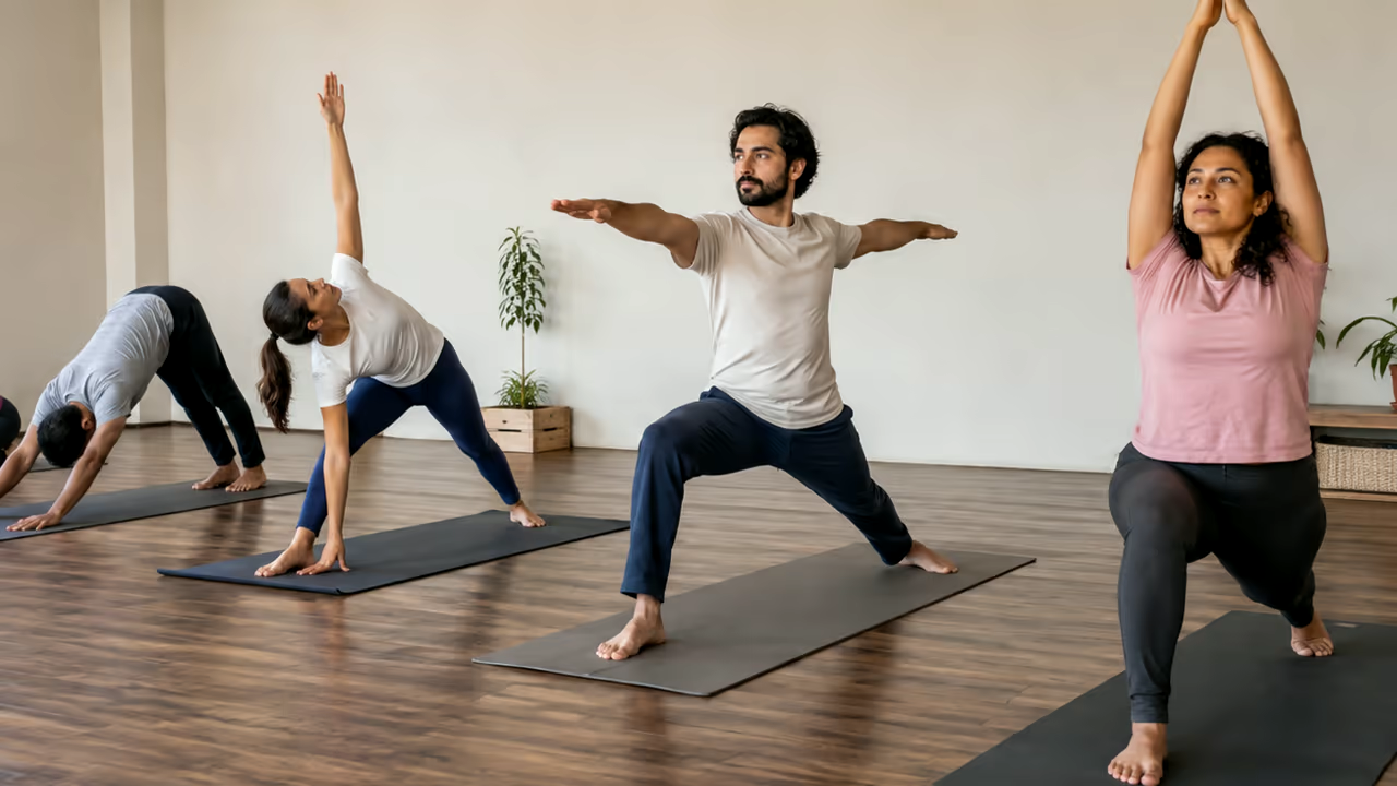Secuencia y apoyos para yoga en ES