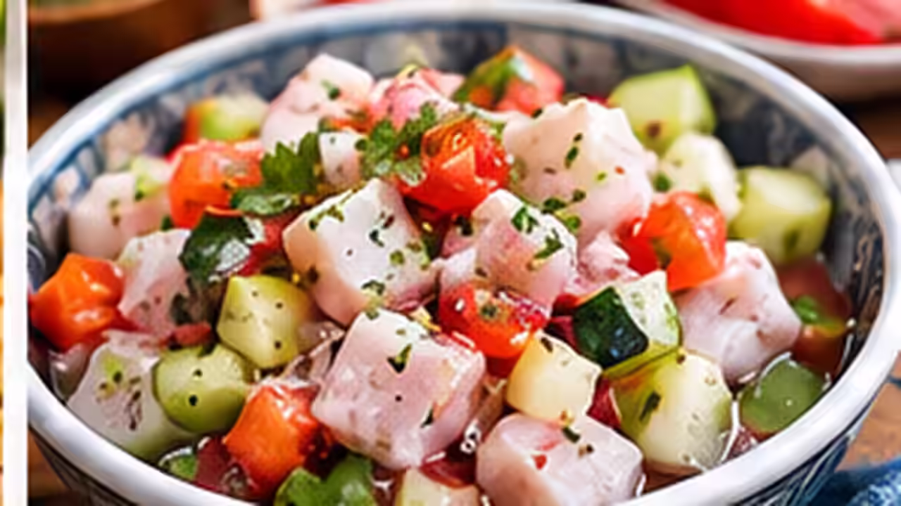 Ceviche de pescado en México: receta y secretos del sabor: imagen editorial featured en México