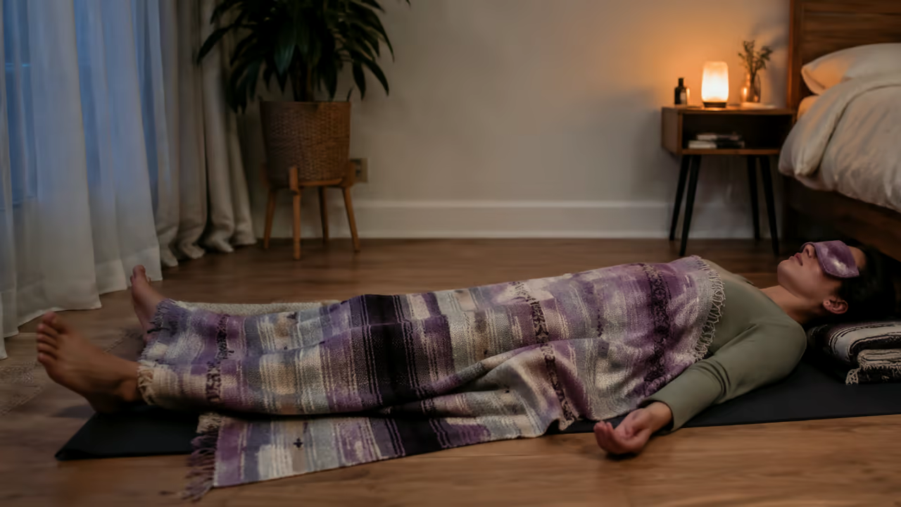 Preparación práctica para yoga nidra en MX