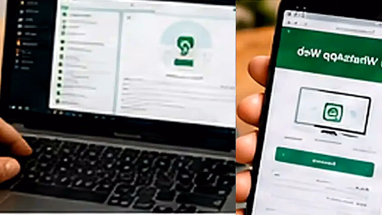 Uso de WhatsApp Web en escritorio y teléfono en México
