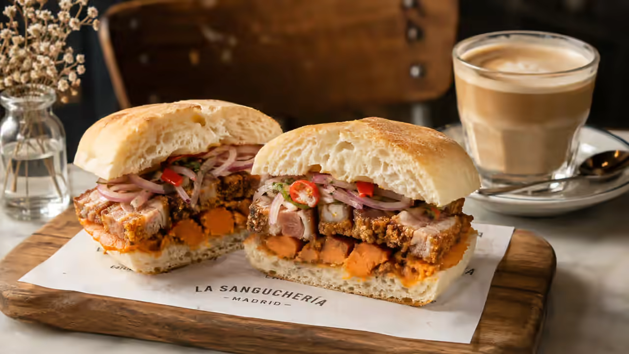 Ingredientes del pan con chicharrón peruano: cómo elegirlos: imagen editorial original para Perú
