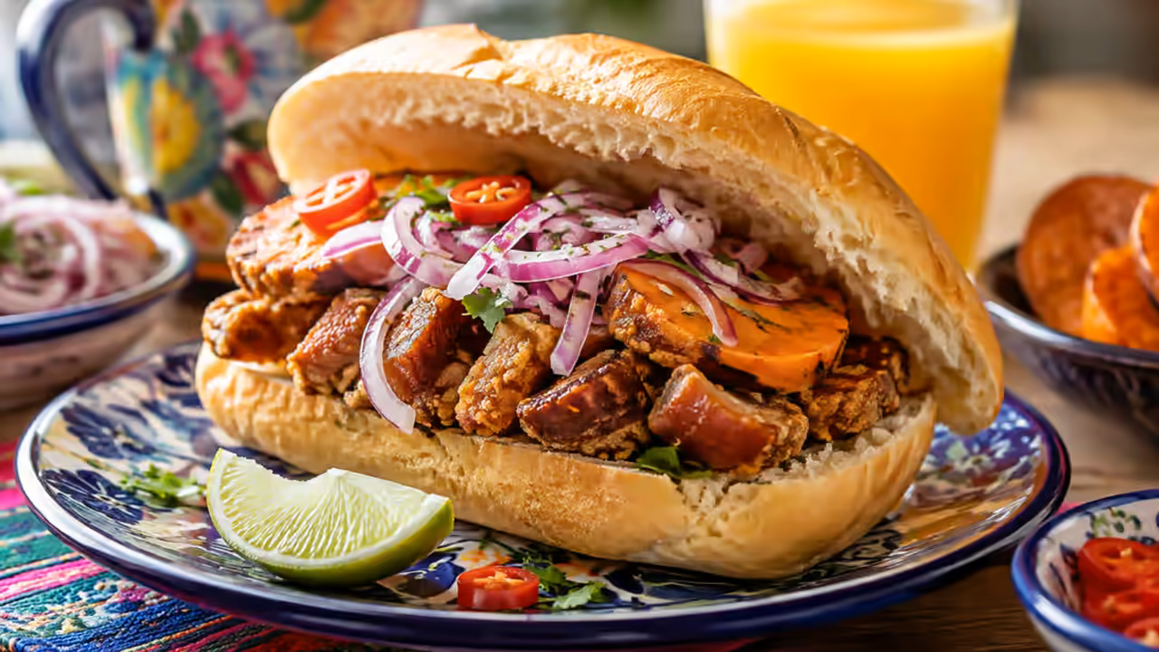 Pan con chicharrón y café: por qué forman una gran pareja: escena adicional relacionada con la preparación peruana