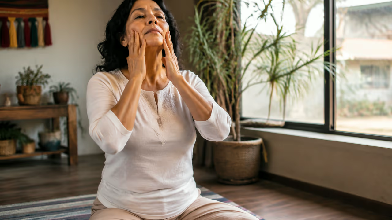 Preparación práctica para postura de yoga en PE
