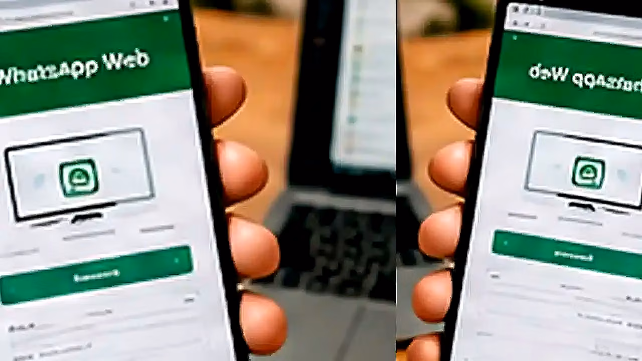 Uso de WhatsApp Web en escritorio y teléfono en Perú