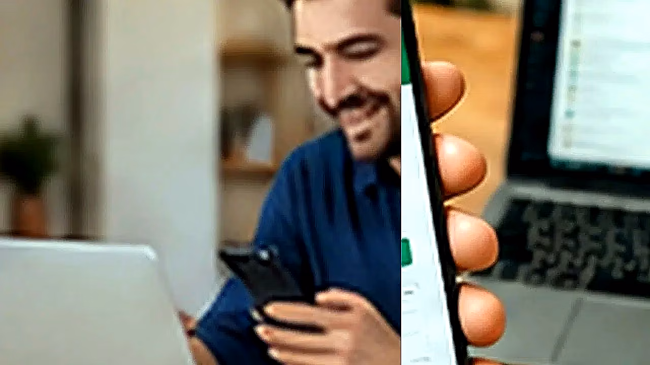 Uso de WhatsApp Web en escritorio y teléfono en Perú