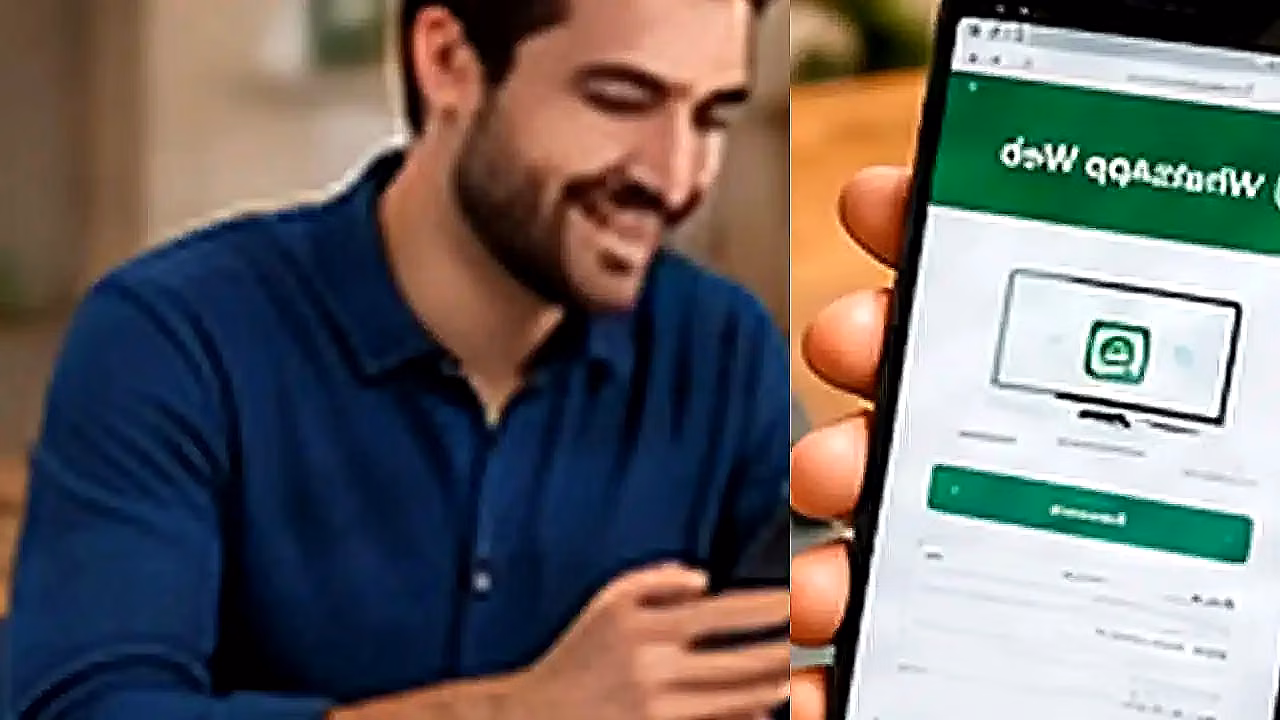 Uso de WhatsApp Web en escritorio y teléfono en Estados Unidos