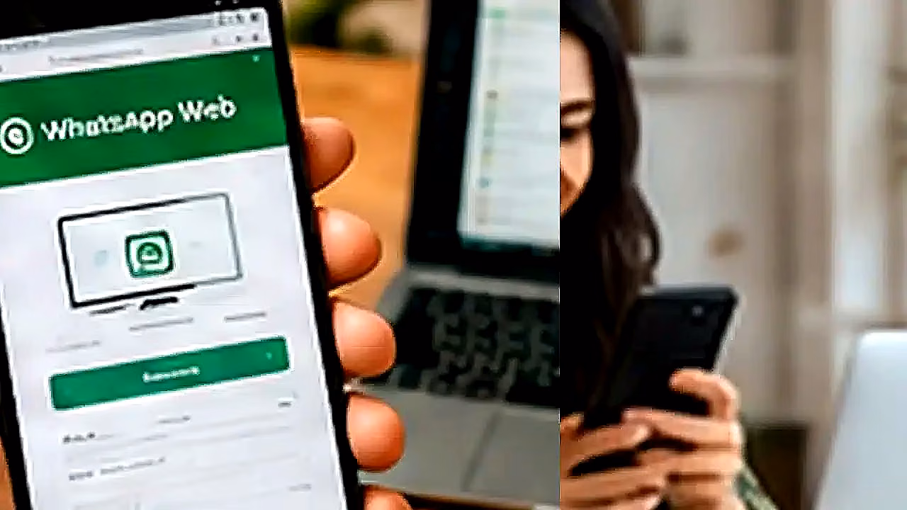Uso de WhatsApp Web en escritorio y teléfono en Estados Unidos