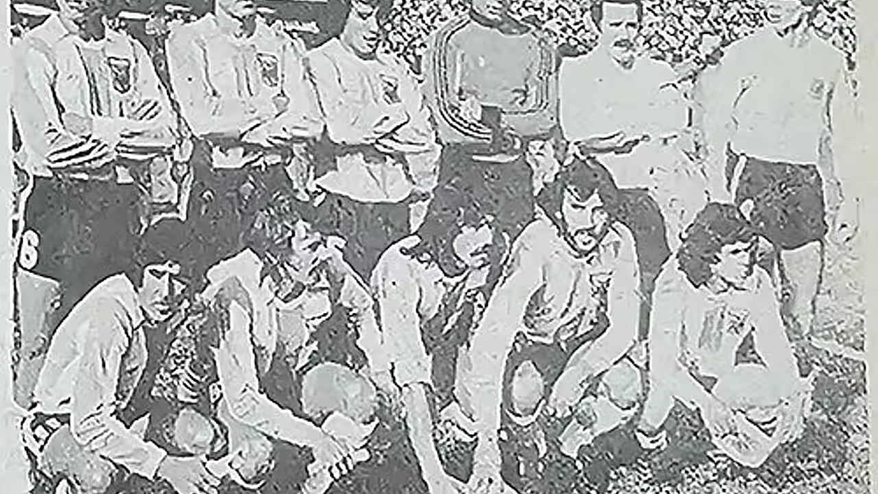 Equipo histórico y primeros años del fútbol nacional