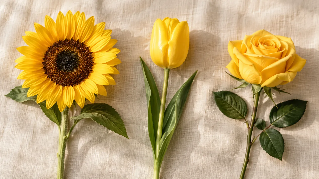 Tipos de flores amarillas: cómo distinguirlas y elegir bien