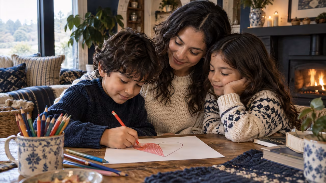 Dibujos de amor y amistad: 10 láminas para colorear juntos