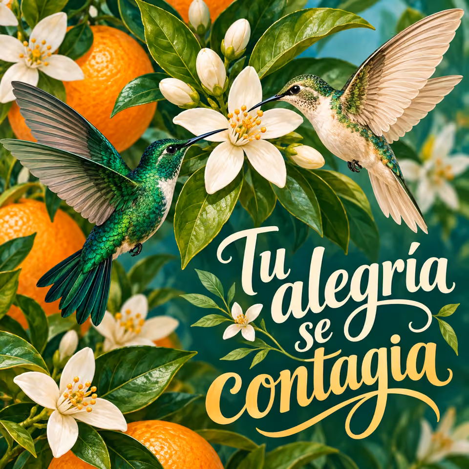 Tu alegría se contagia