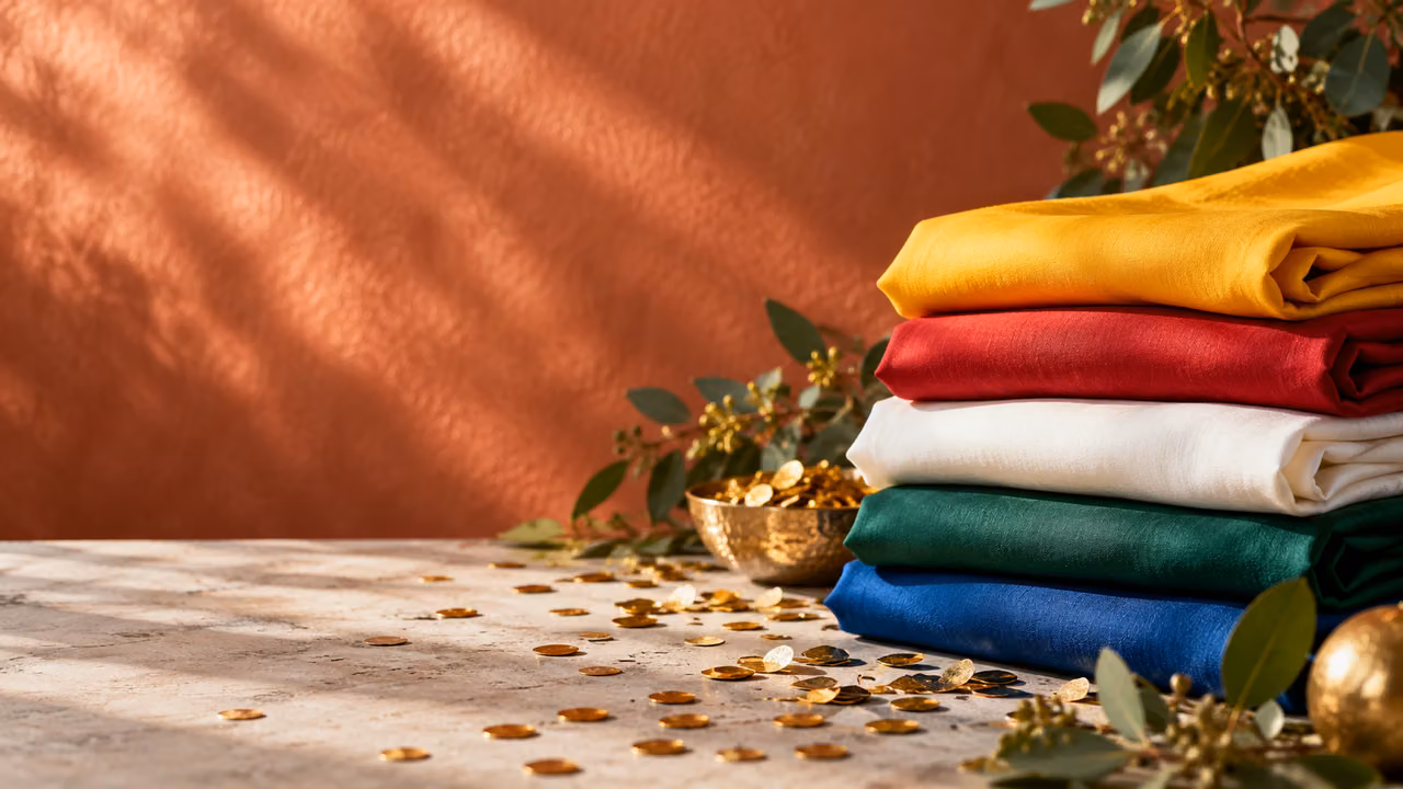 Escena ilustrativa para colores para año nuevo