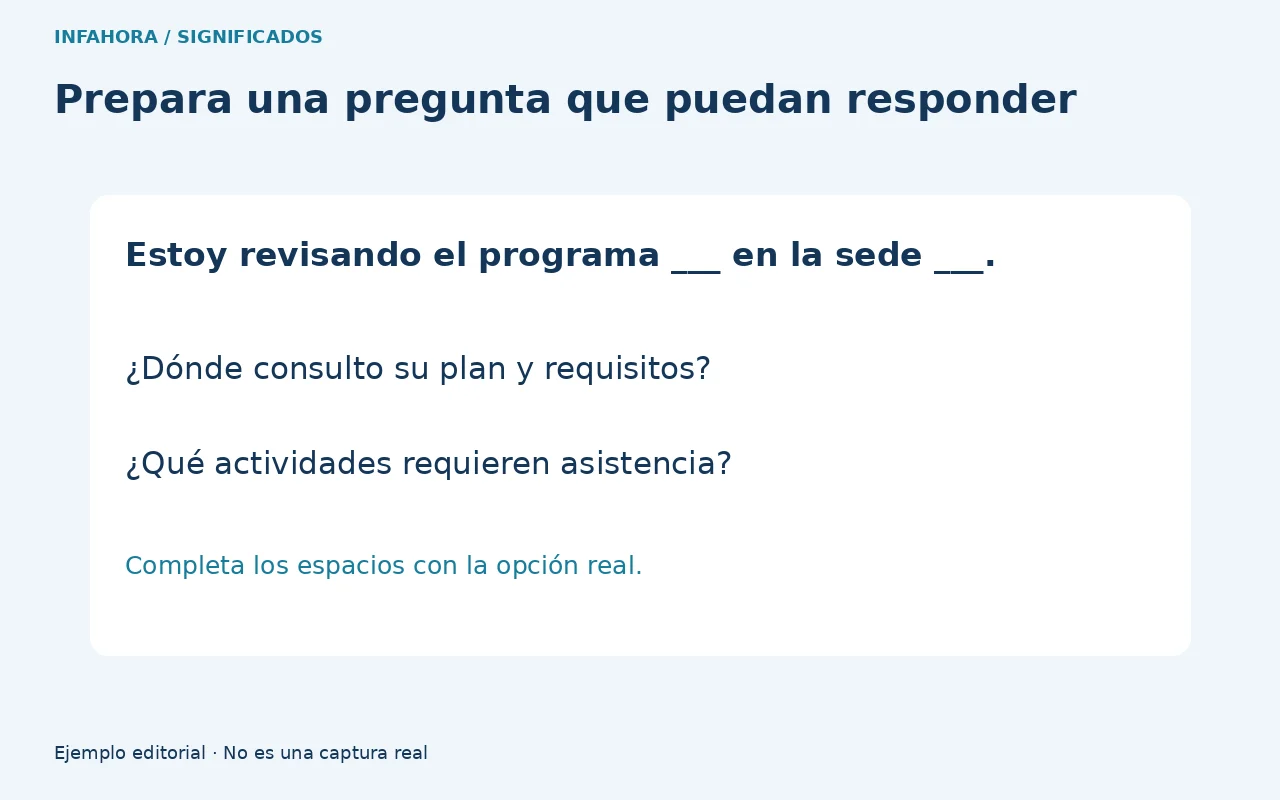 Modelo de consulta a SENATI con programa y sede identificados, sin imitar una pantalla oficial.