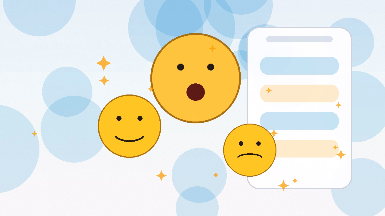 Ilustración original sobre emojis