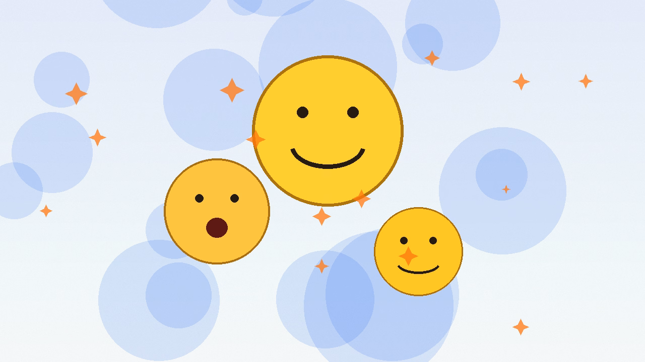 Ilustración original sobre emojis